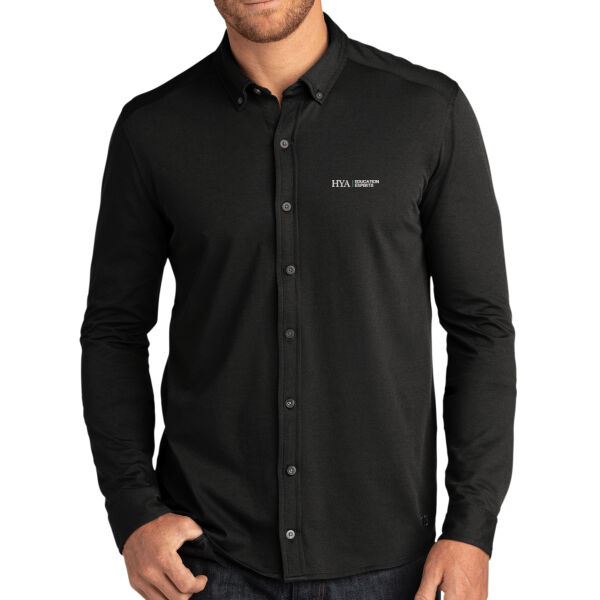   - Code Stretch Long Sleeve Button Up  Thumbnail