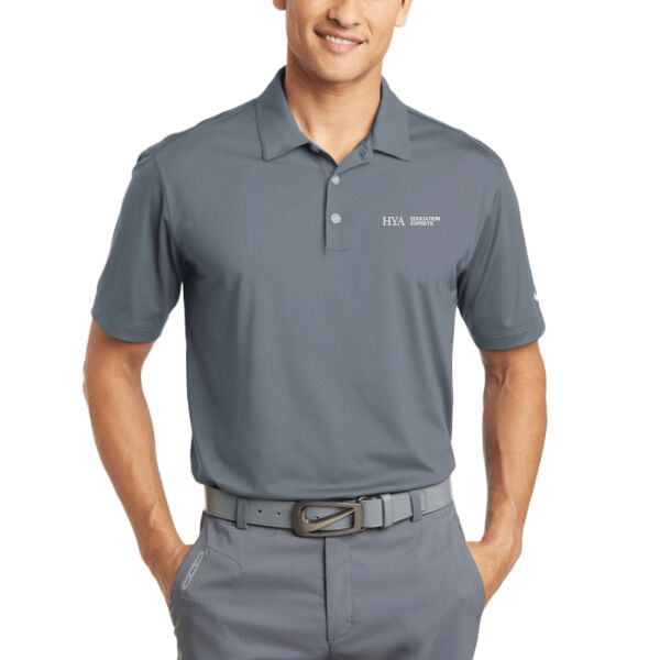   - Golf Dri FIT Vertical Mesh Polo  Thumbnail