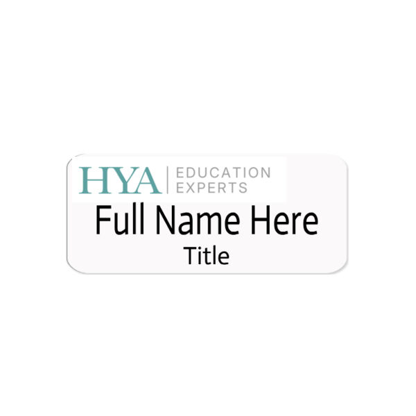   - HYA Full Color Name Badge 3 x 1.25 Thumbnail